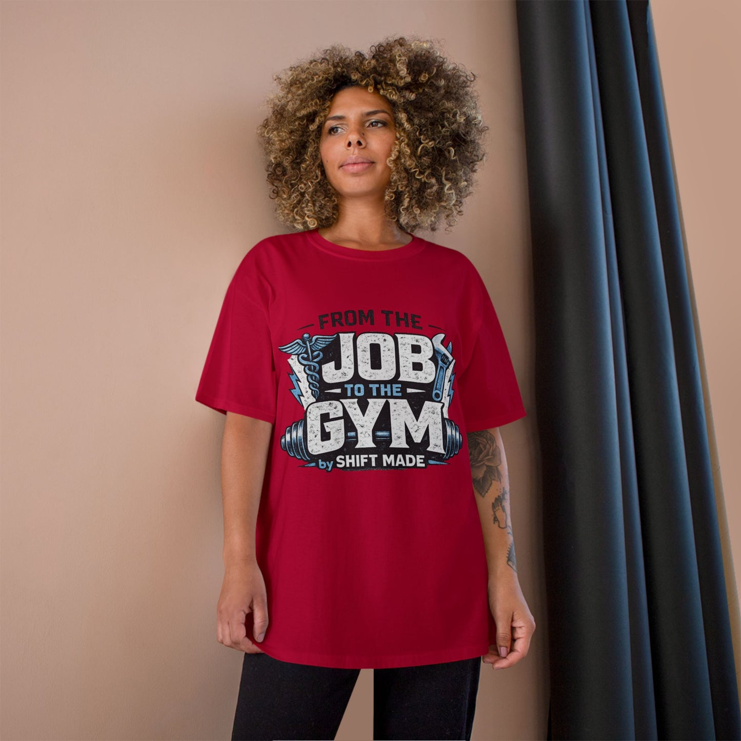 From the Job to the Gym T-Shirt – Workday-to-Workout Fitness Tee