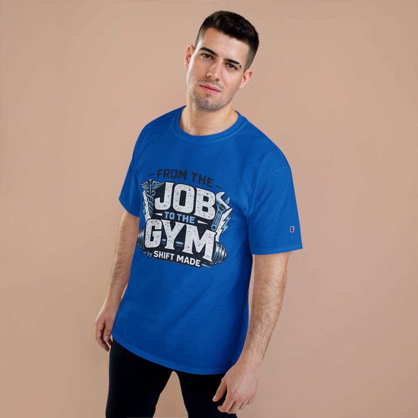 From the Job to the Gym T-Shirt – Workday-to-Workout Fitness Tee