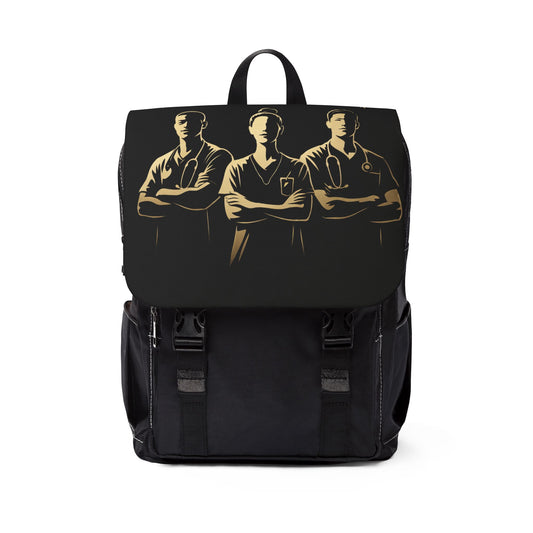 Backpack — Bold Crew Silhouette Shoulder Backpack