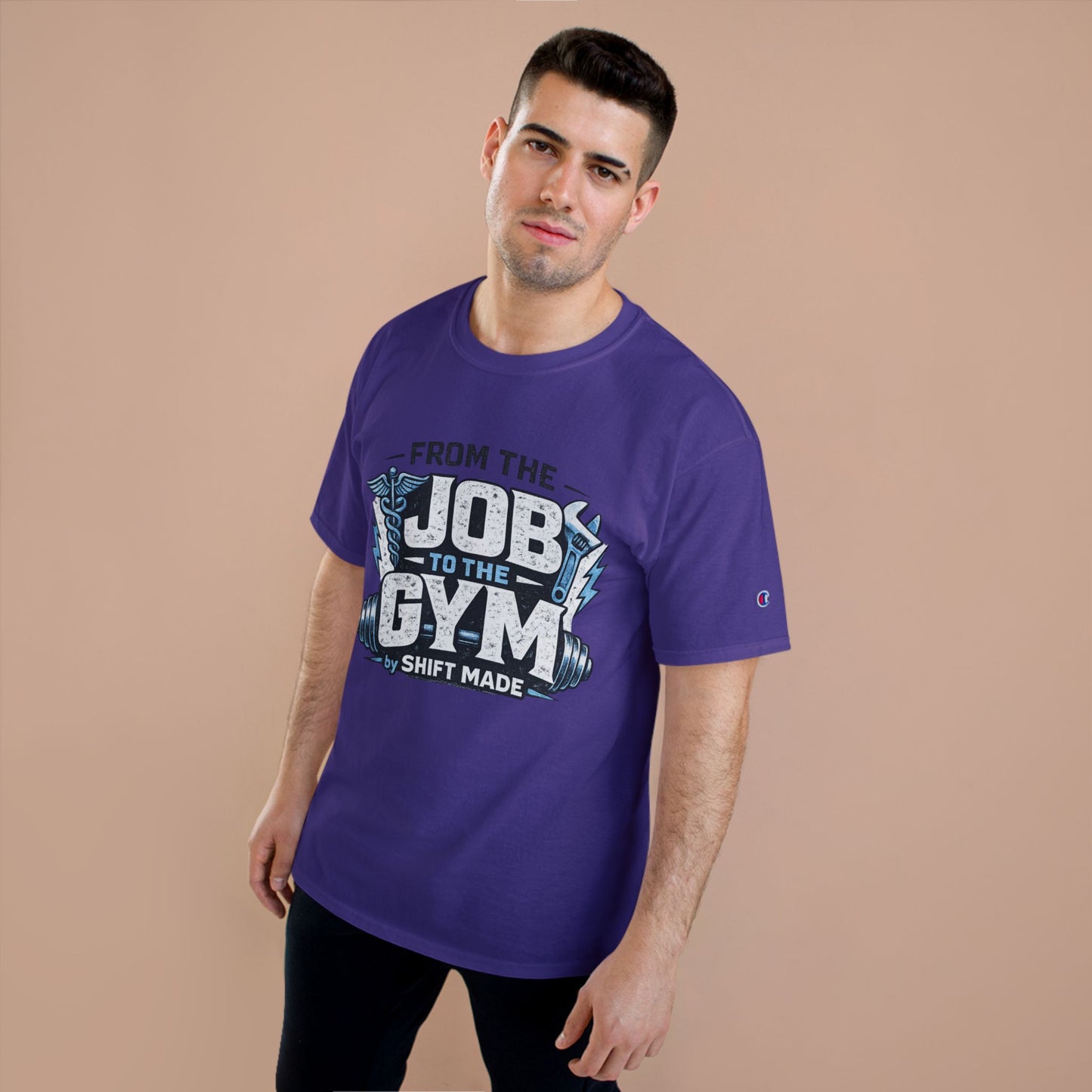 From the Job to the Gym T-Shirt – Workday-to-Workout Fitness Tee