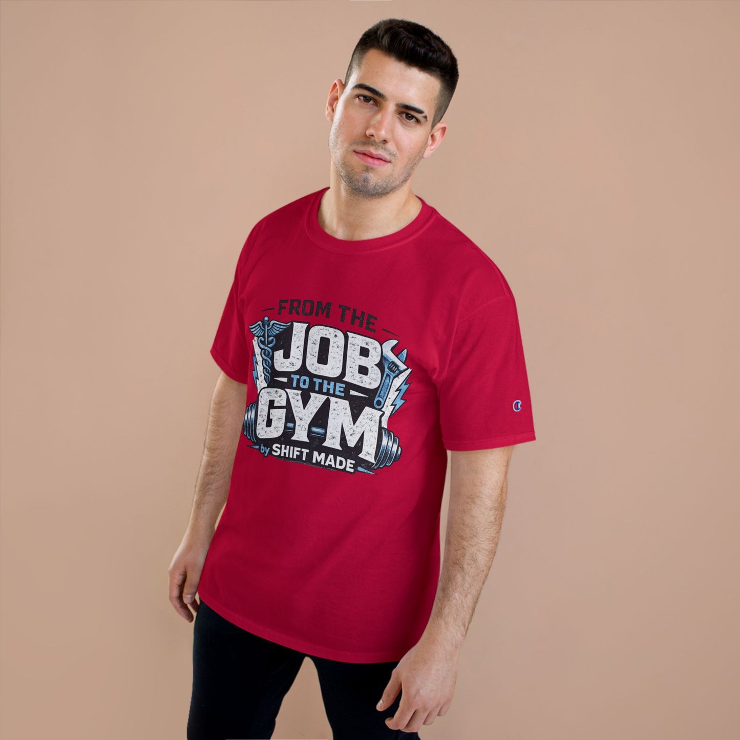 From the Job to the Gym T-Shirt – Workday-to-Workout Fitness Tee