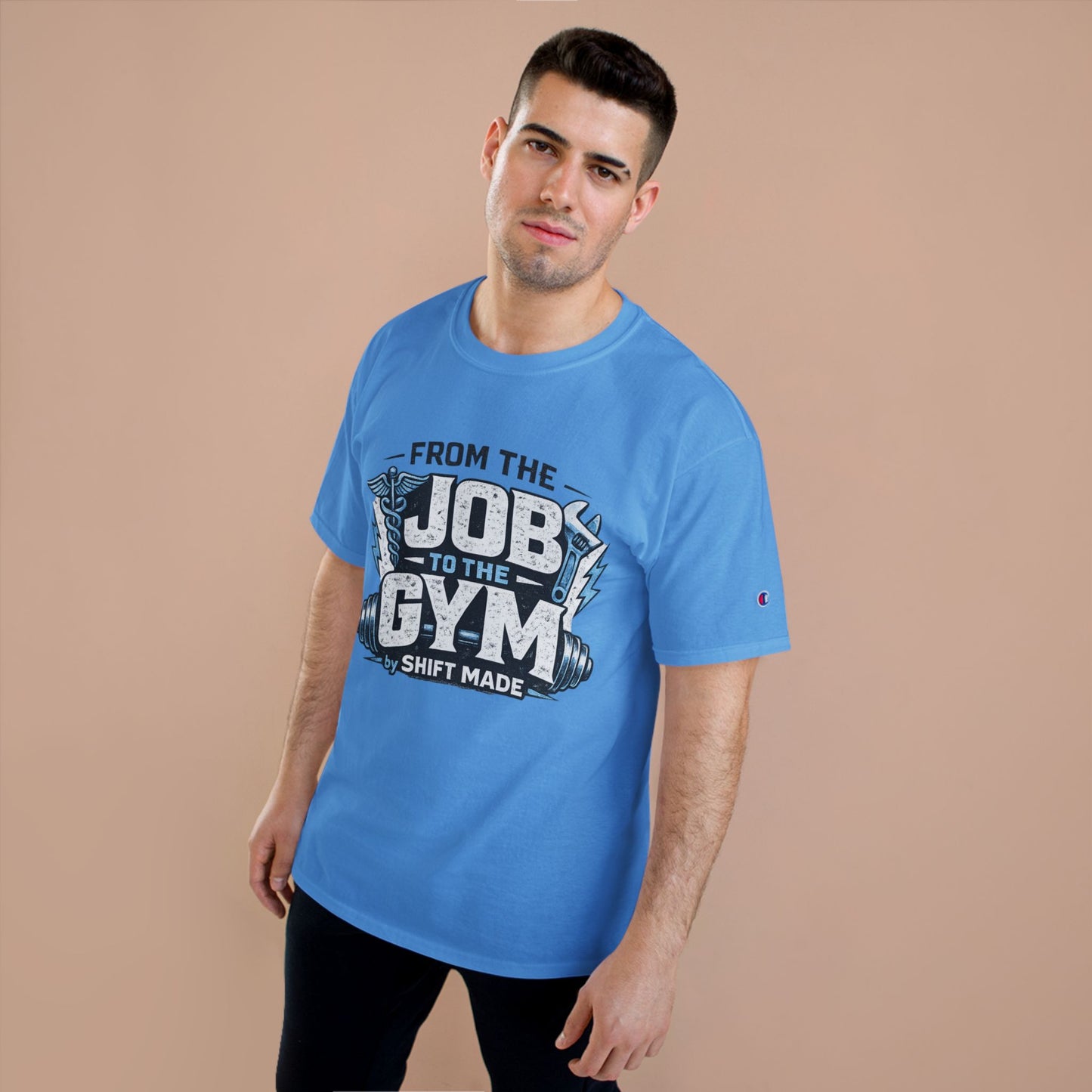 From the Job to the Gym T-Shirt – Workday-to-Workout Fitness Tee