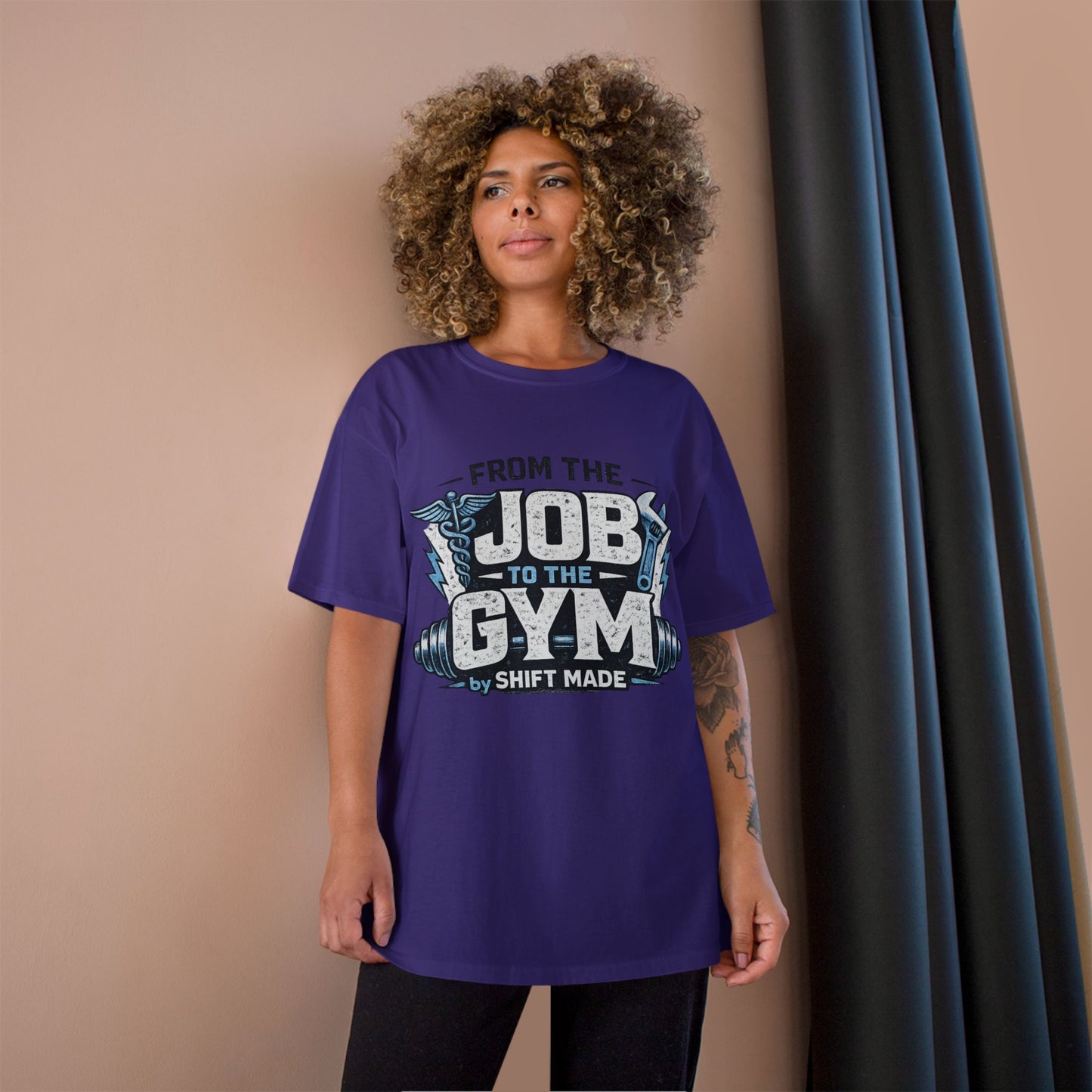 From the Job to the Gym T-Shirt – Workday-to-Workout Fitness Tee