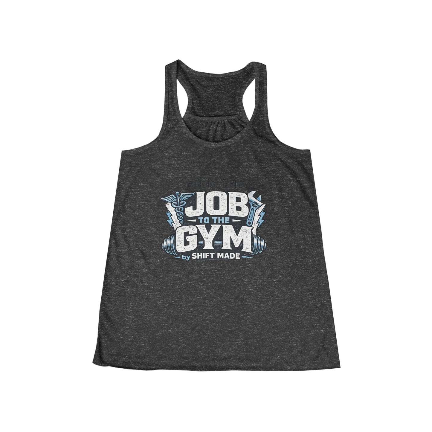 From the Job to the Gym Women's Racerback Tank — Fitness Motivation Workout Tank Top