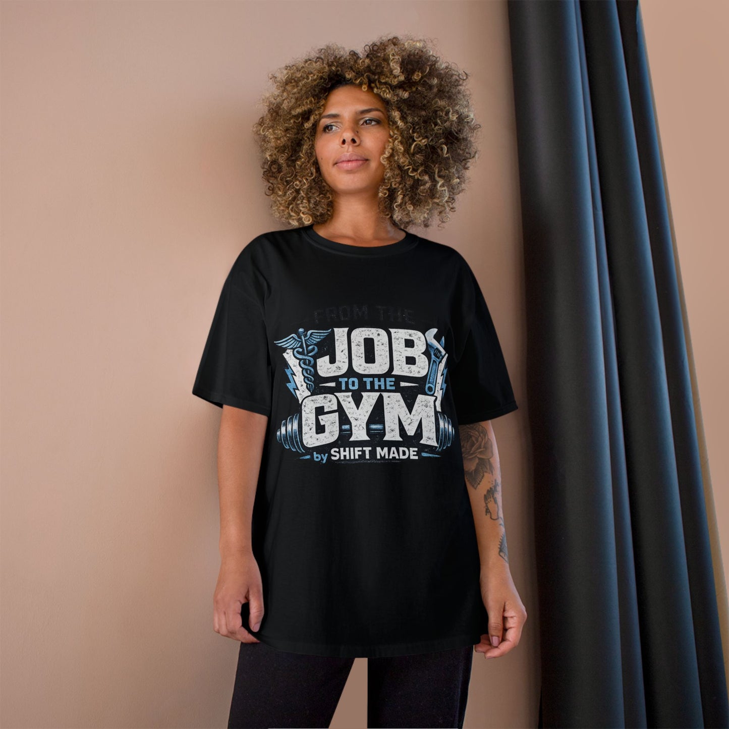 From the Job to the Gym T-Shirt – Workday-to-Workout Fitness Tee