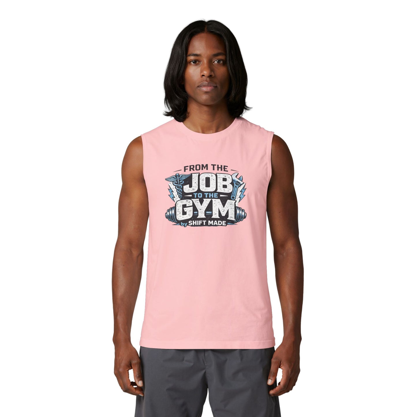 🏋🏽‍♀️ FROM THE JOB TO THE GYM™ Muscle Tank