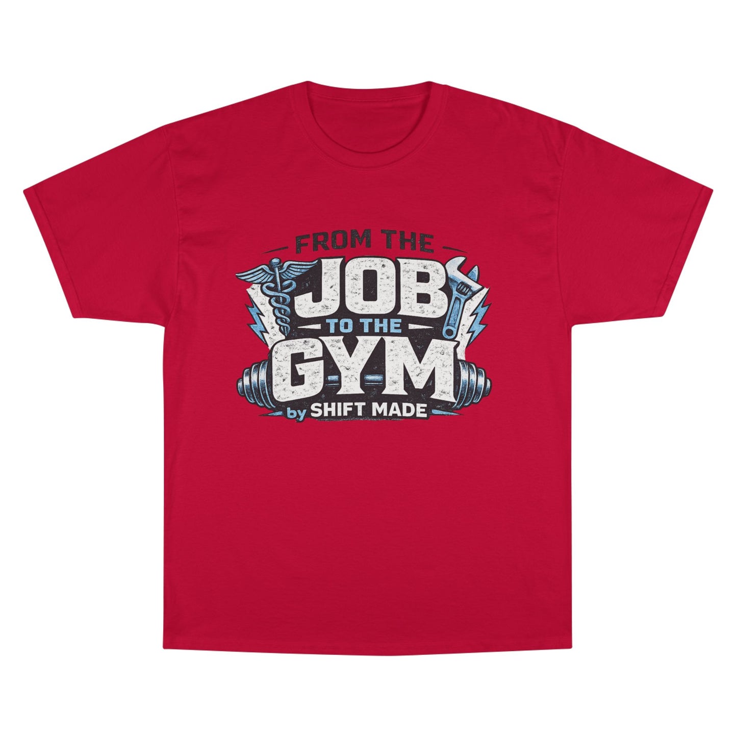 From the Job to the Gym T-Shirt – Workday-to-Workout Fitness Tee