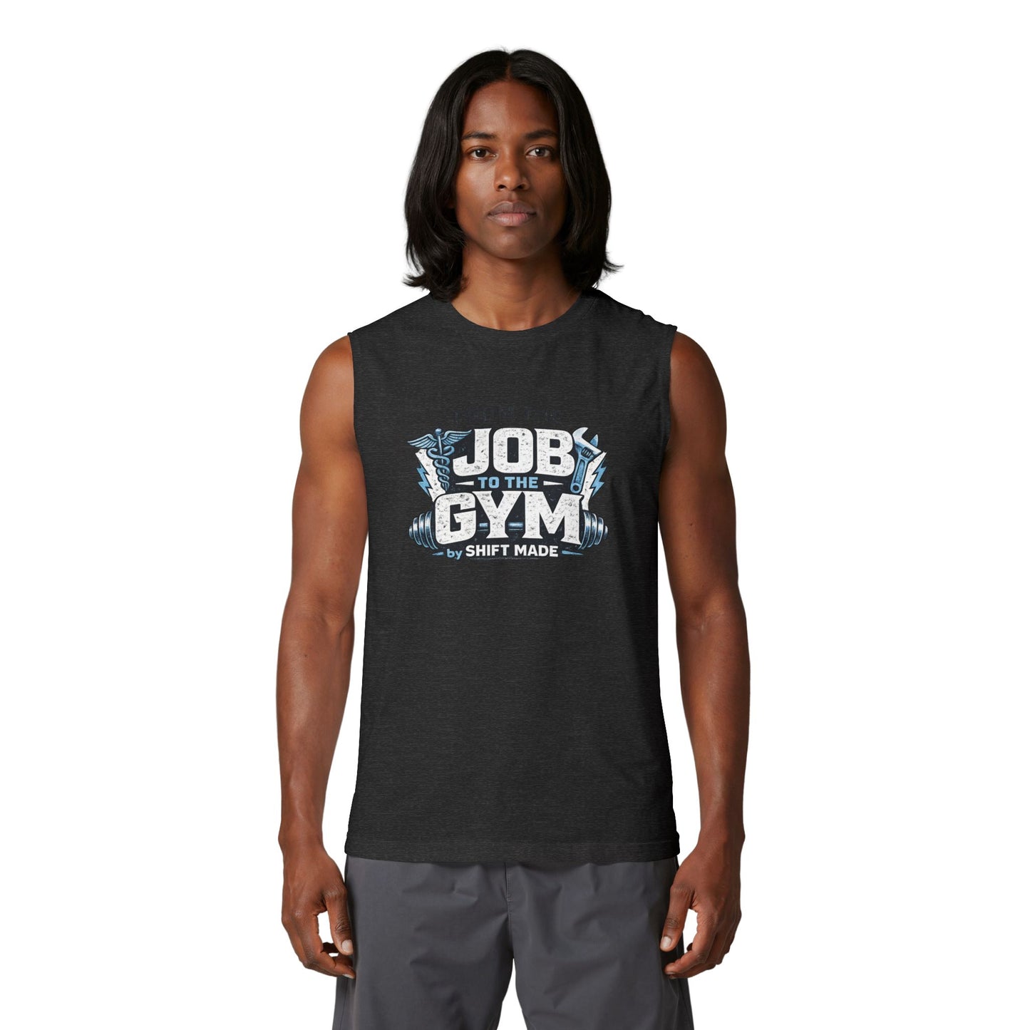 🏋🏽‍♀️ FROM THE JOB TO THE GYM™ Muscle Tank