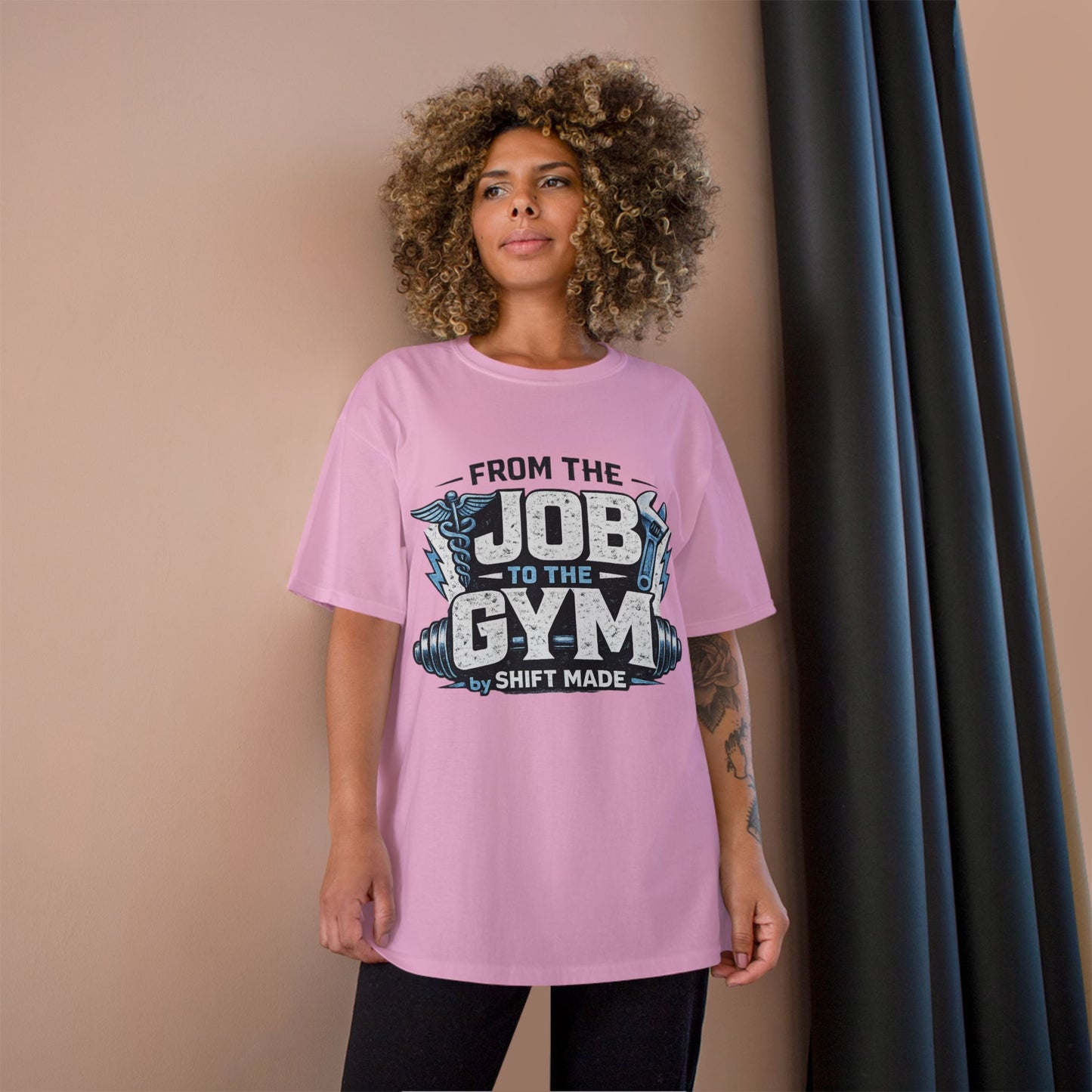 From the Job to the Gym T-Shirt – Workday-to-Workout Fitness Tee