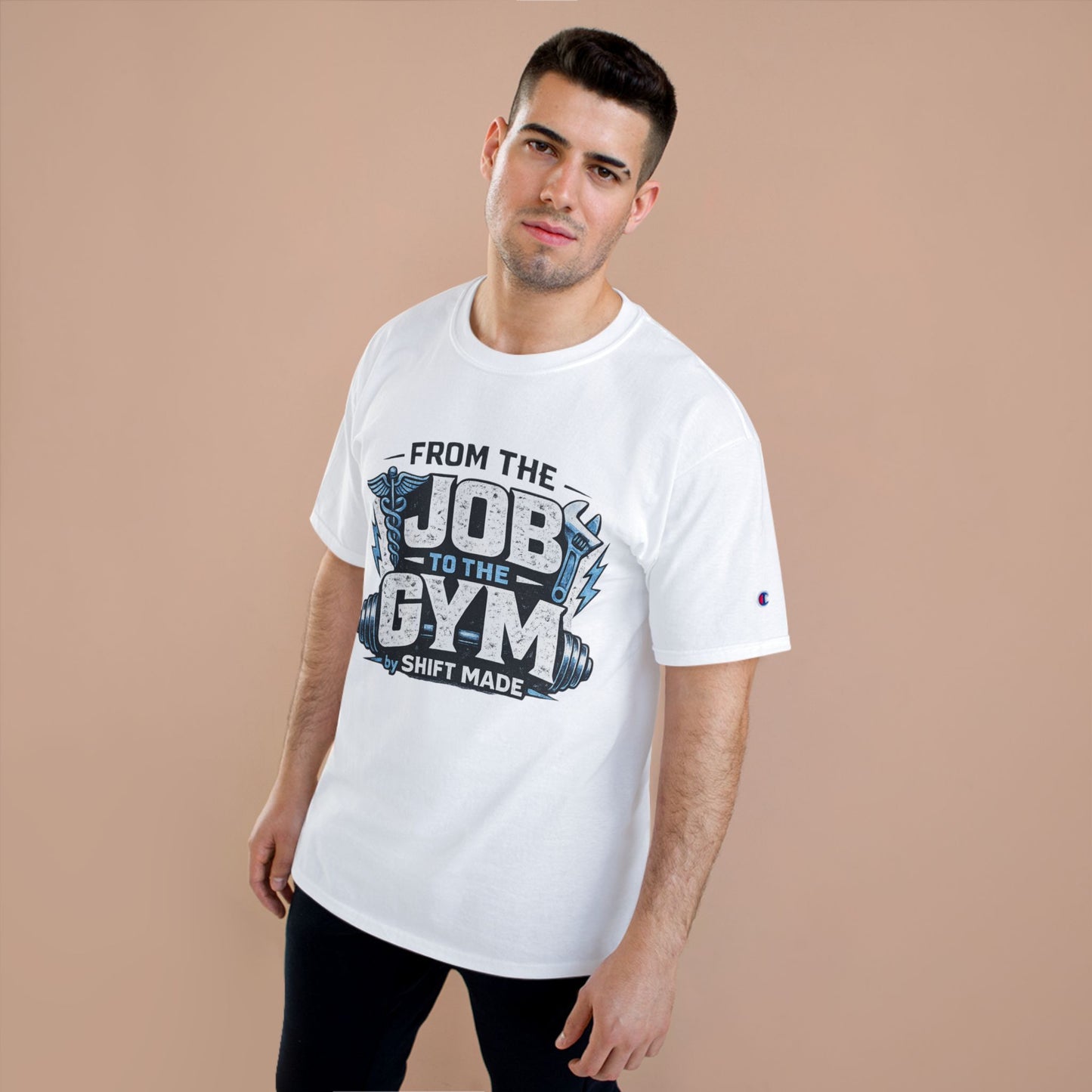 From the Job to the Gym T-Shirt – Workday-to-Workout Fitness Tee
