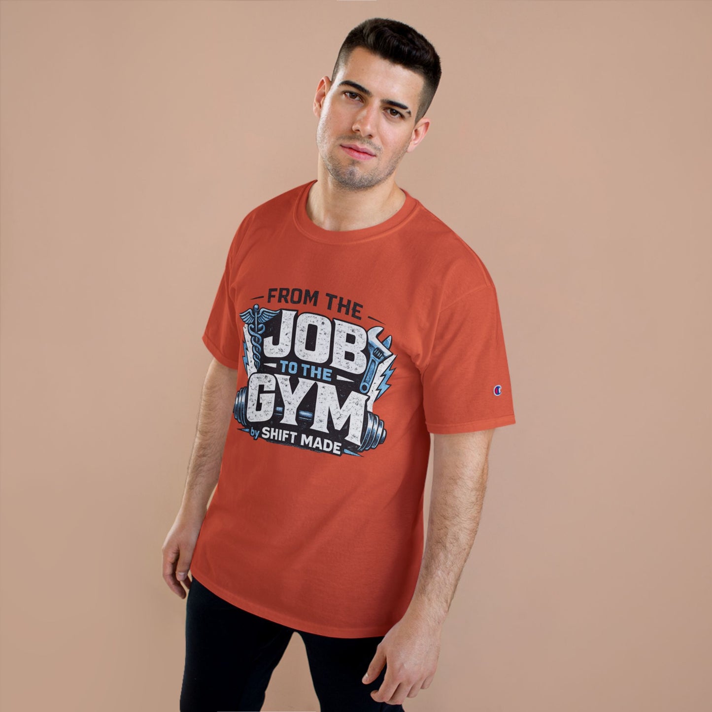 From the Job to the Gym T-Shirt – Workday-to-Workout Fitness Tee
