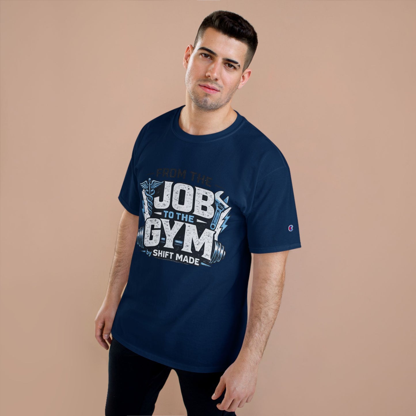 From the Job to the Gym T-Shirt – Workday-to-Workout Fitness Tee