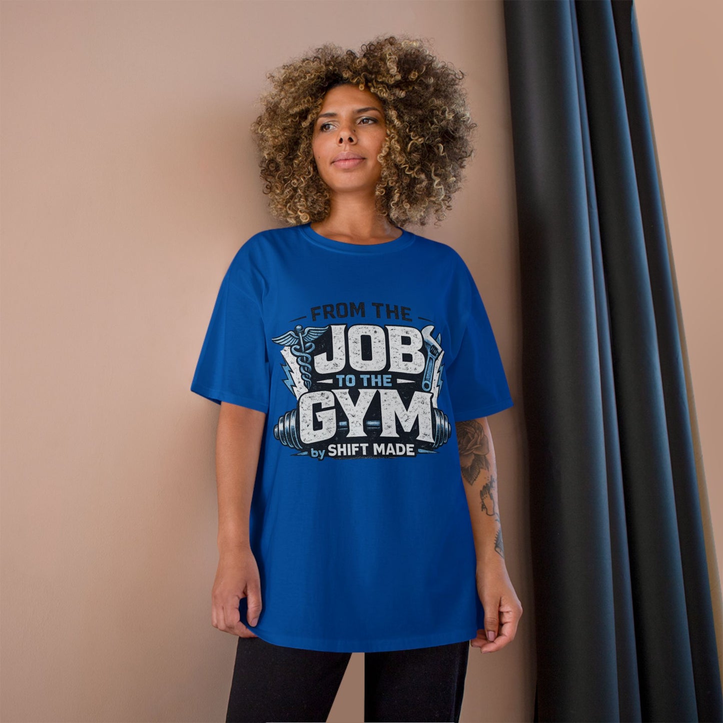 From the Job to the Gym T-Shirt – Workday-to-Workout Fitness Tee