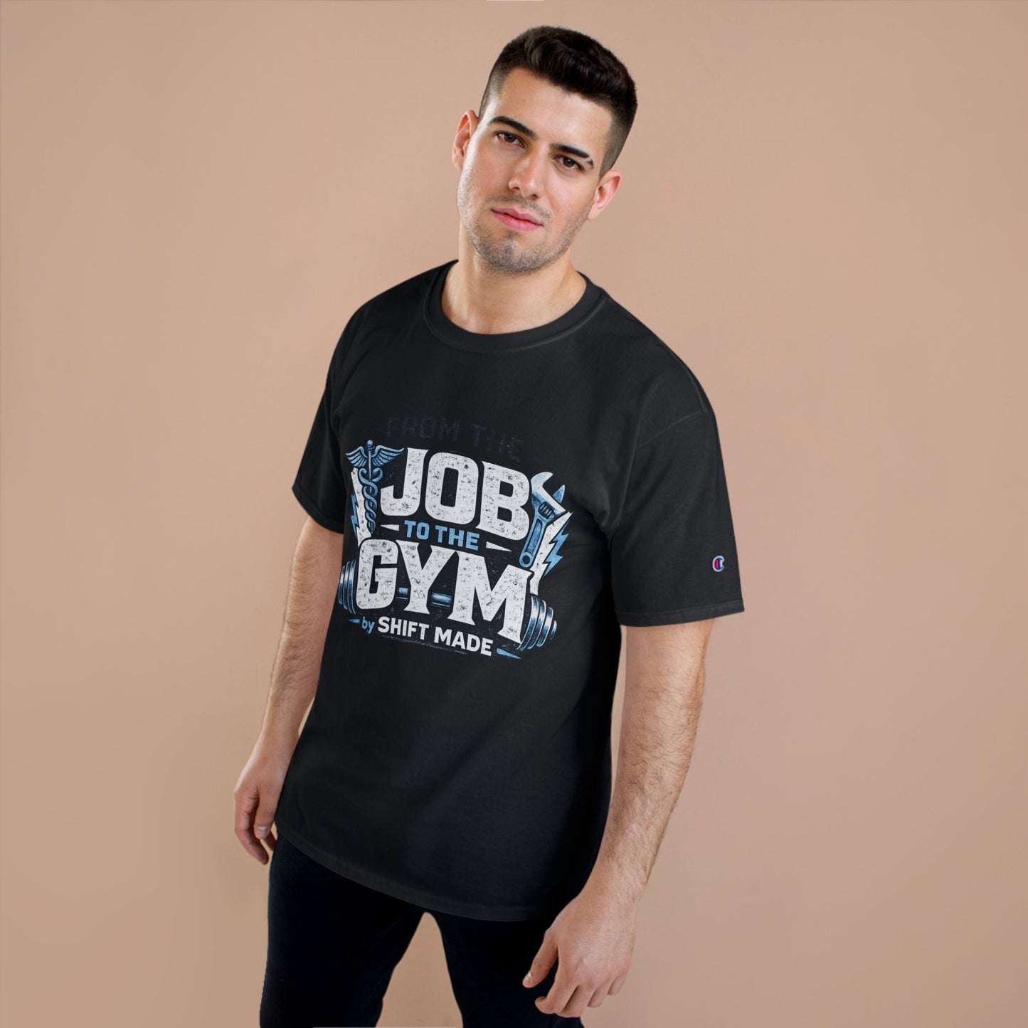 From the Job to the Gym T-Shirt – Workday-to-Workout Fitness Tee