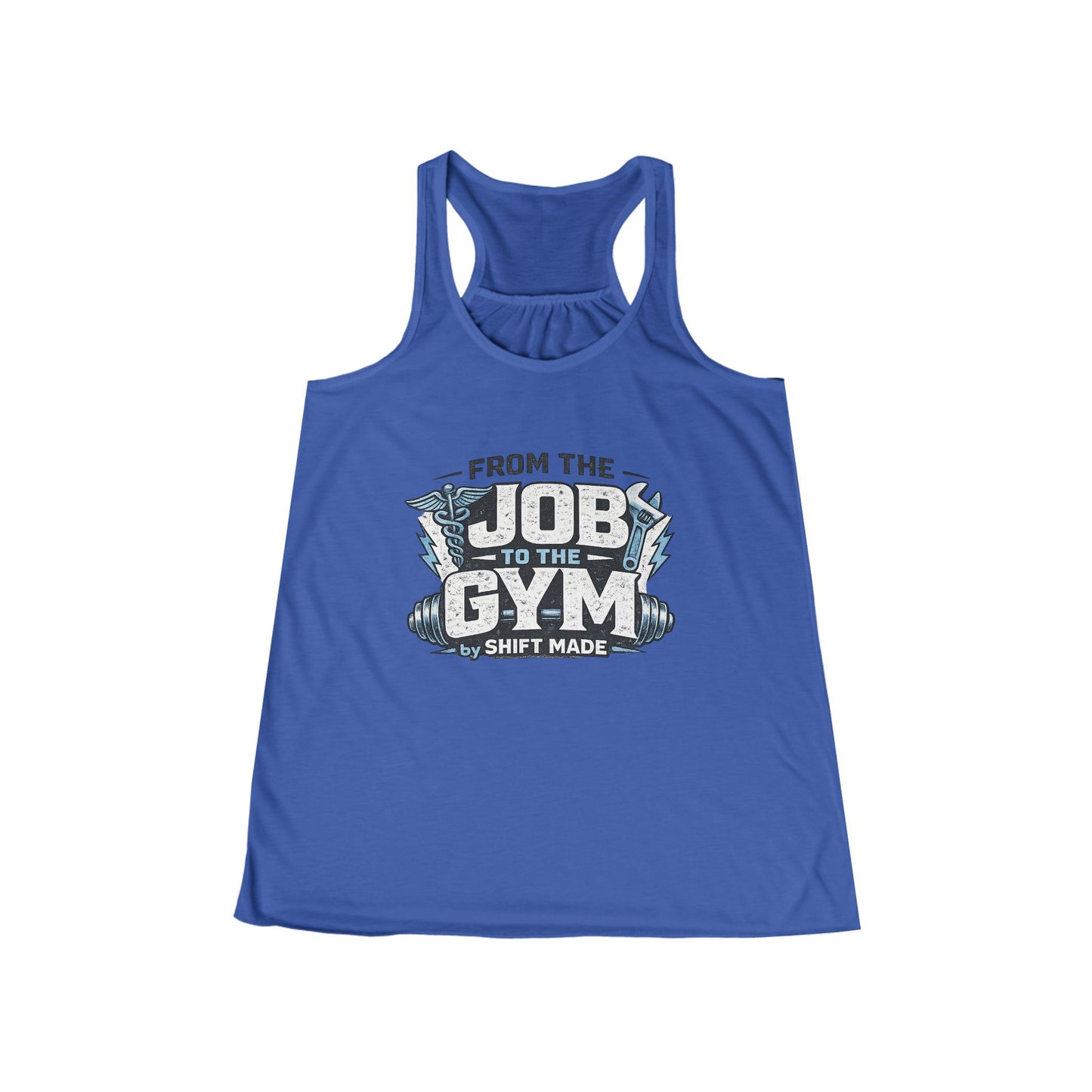 From the Job to the Gym Women's Racerback Tank — Fitness Motivation Workout Tank Top