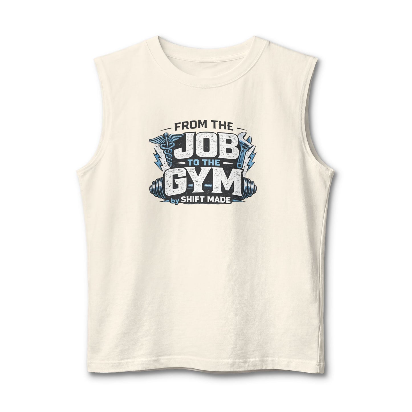 🏋🏽‍♀️ FROM THE JOB TO THE GYM™ Muscle Tank