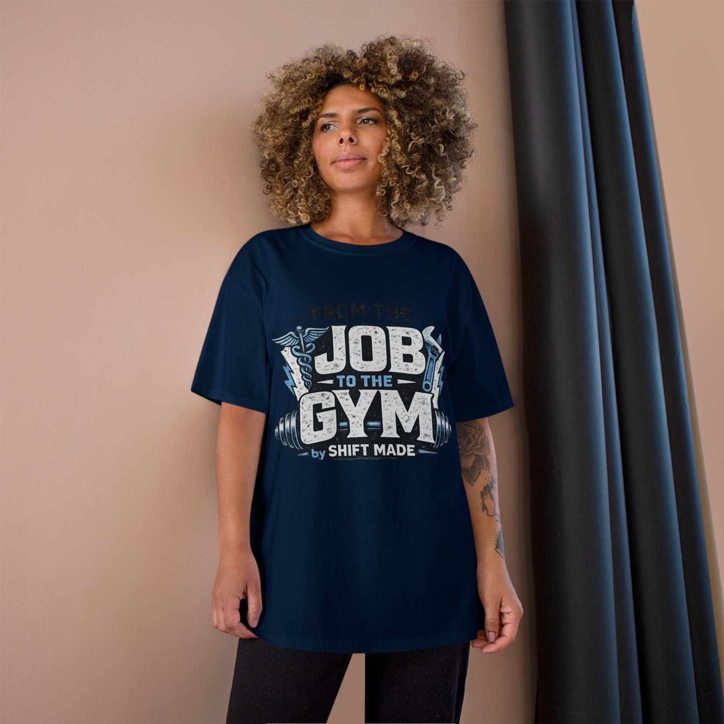 From the Job to the Gym T-Shirt – Workday-to-Workout Fitness Tee