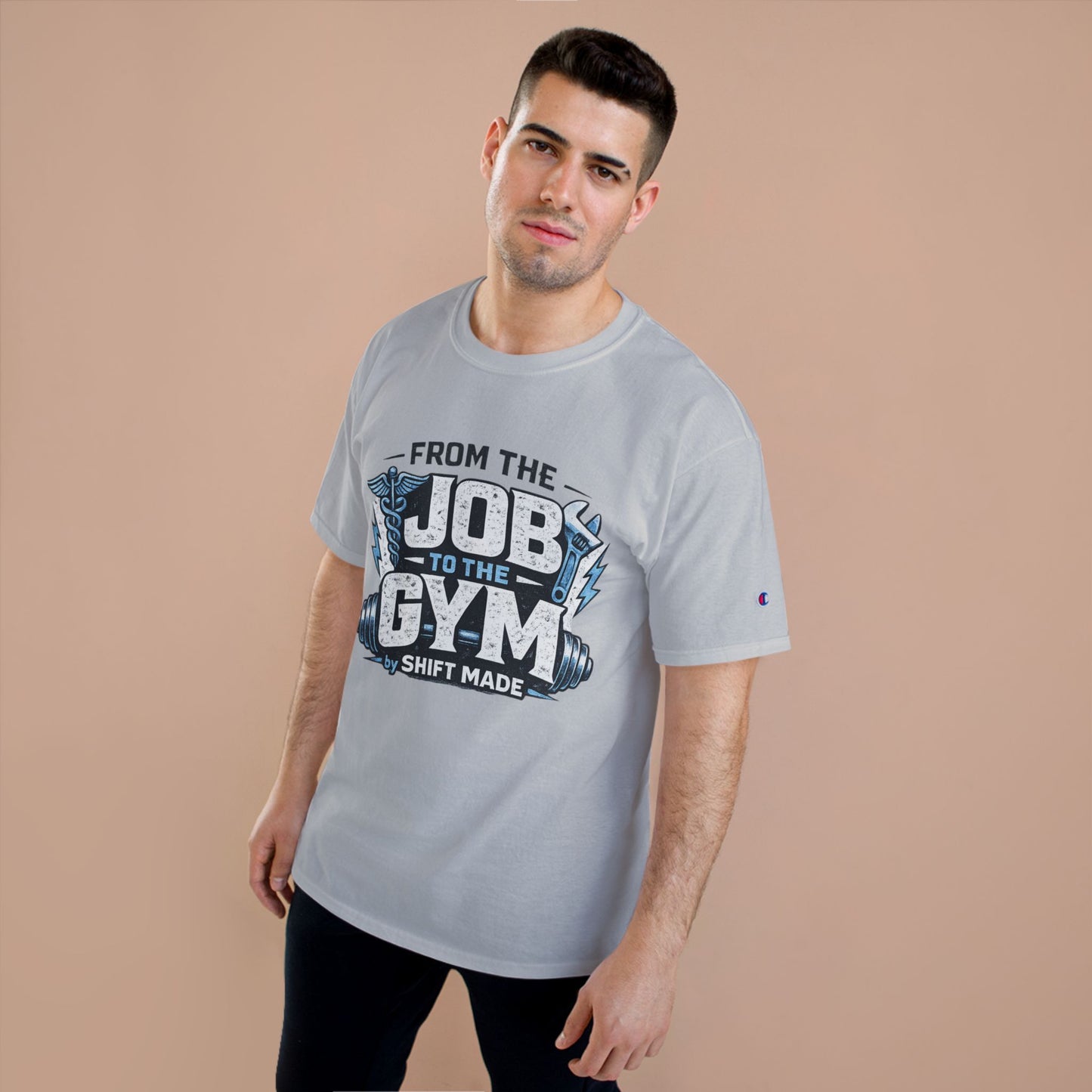 From the Job to the Gym T-Shirt – Workday-to-Workout Fitness Tee