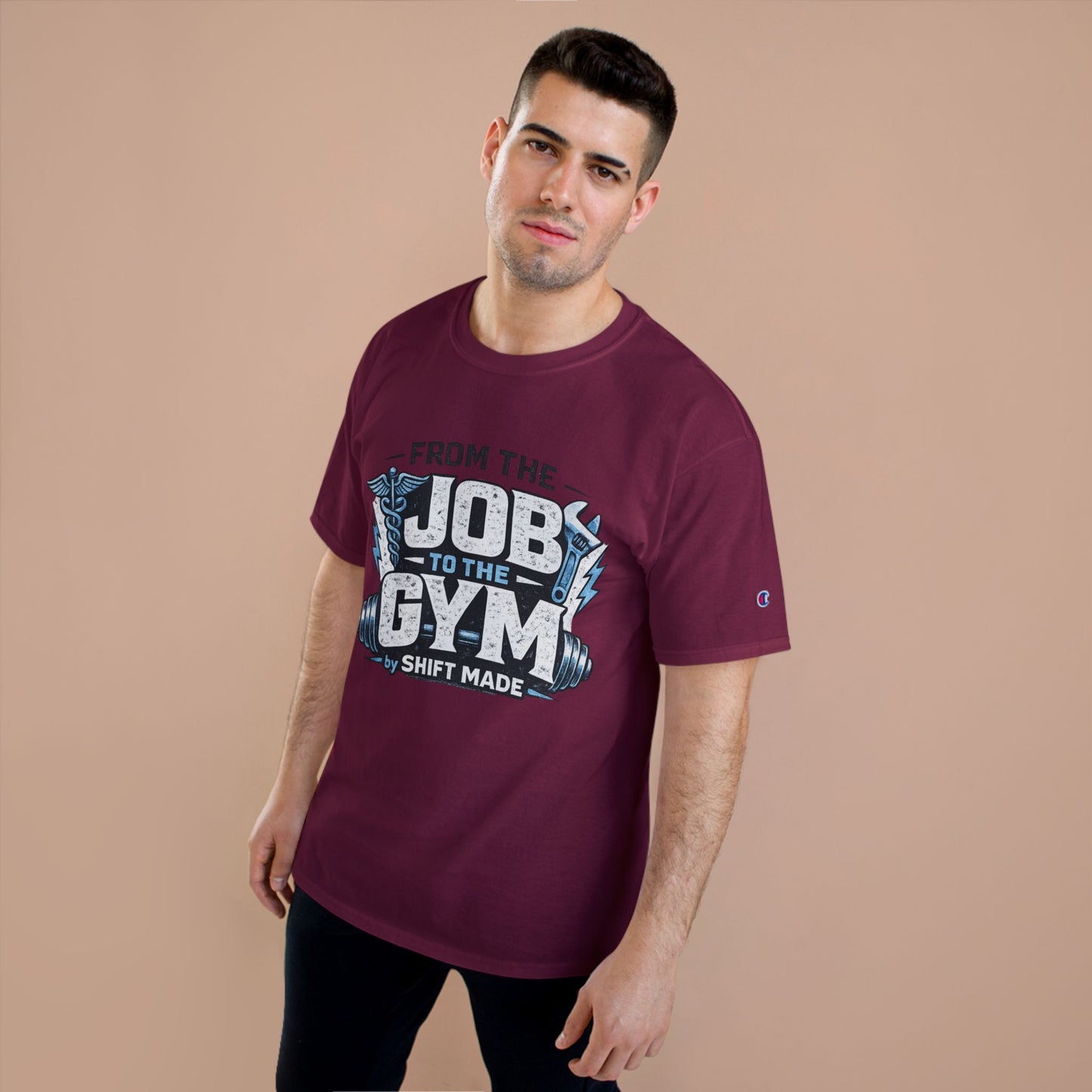 From the Job to the Gym T-Shirt – Workday-to-Workout Fitness Tee