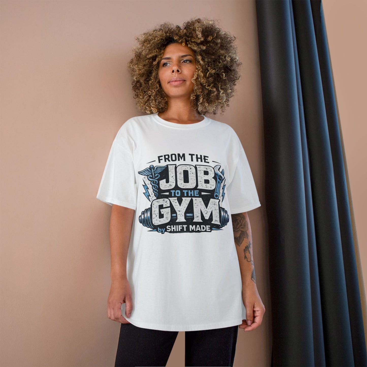 From the Job to the Gym T-Shirt – Workday-to-Workout Fitness Tee