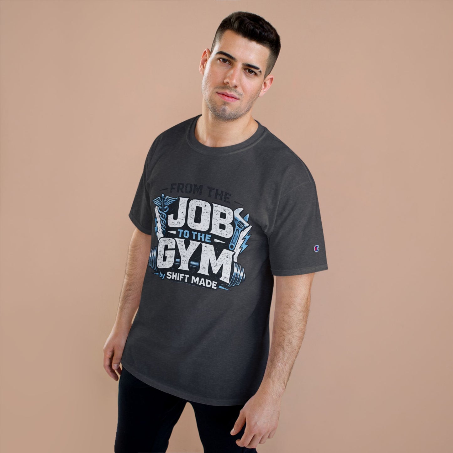 From the Job to the Gym T-Shirt – Workday-to-Workout Fitness Tee